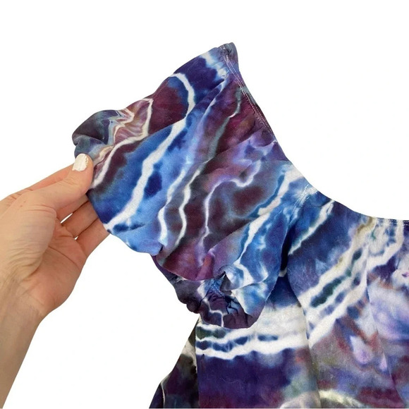 Free People Crop Top Tee Womens Medium FP We The Free Sunnie Off The Shoulder - Picture 4 of 15